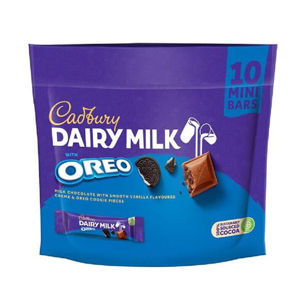 Cadbury Dairy Milk Oreo Mini Bars Imported